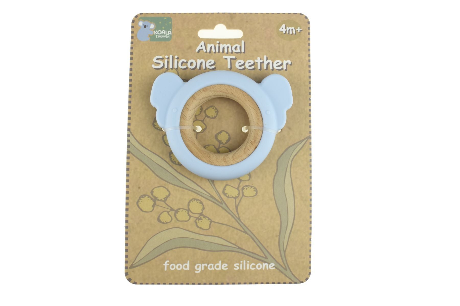 SILICONE KOALA TEETHER - BLUE