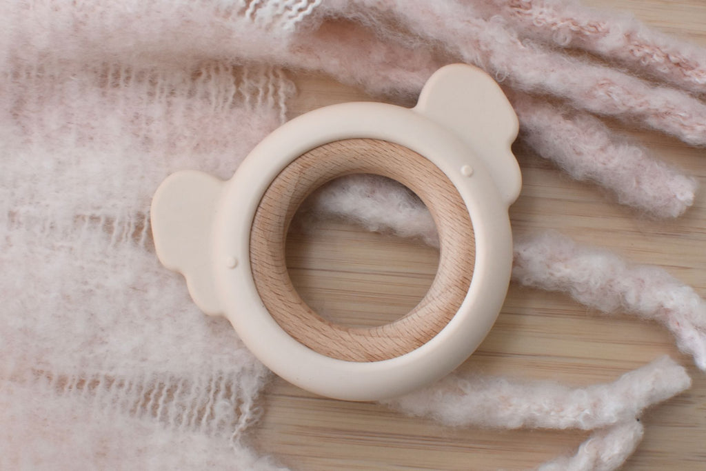 SILICONE KOALA TEETHER - PINK