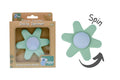SILICONE DAISY SPINNER - GREEN