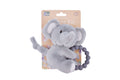SNUGGLE PAL ELLIS ELEPHANT WITH SILICONE TEETHING RING