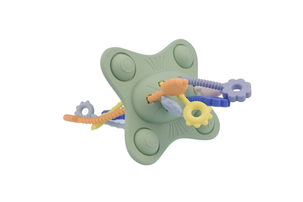 SILICONE POP & PULL SENSORY TEETHER
