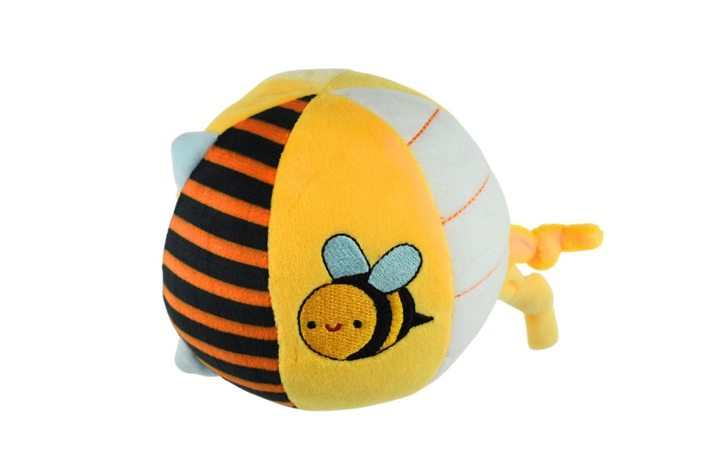 Koala Dream Snuggle Buddy Hunny Bee Textured Ball Plush Sensory Toy For Babies 10 Cm