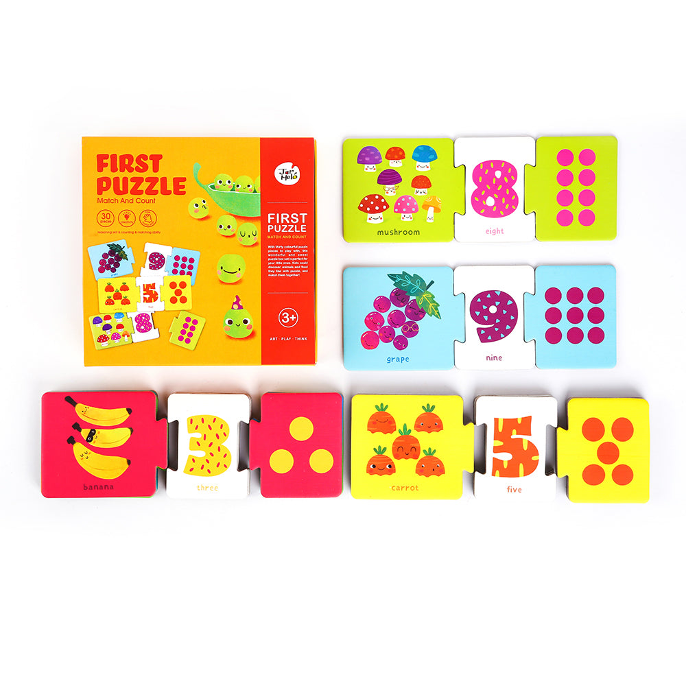 FIRST PUZZLE - MATCH AND COUNT GAME