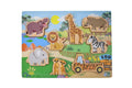 Koala Dream Wooden Chunky Zoo Animals Puzzle For Toddlers Two In One Learning And Story Play Eight Chunky Pieces