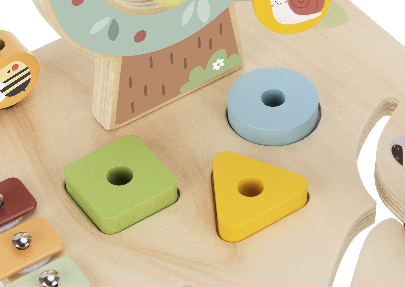 My Forest Friends Activity Table Tooky Toy Woodland Themed Play Table Developmental Learning