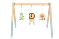 Forest Friends Lion Baby Gym For Babies By Tooky Toy With Hanging Toys And Gentle Sounds
