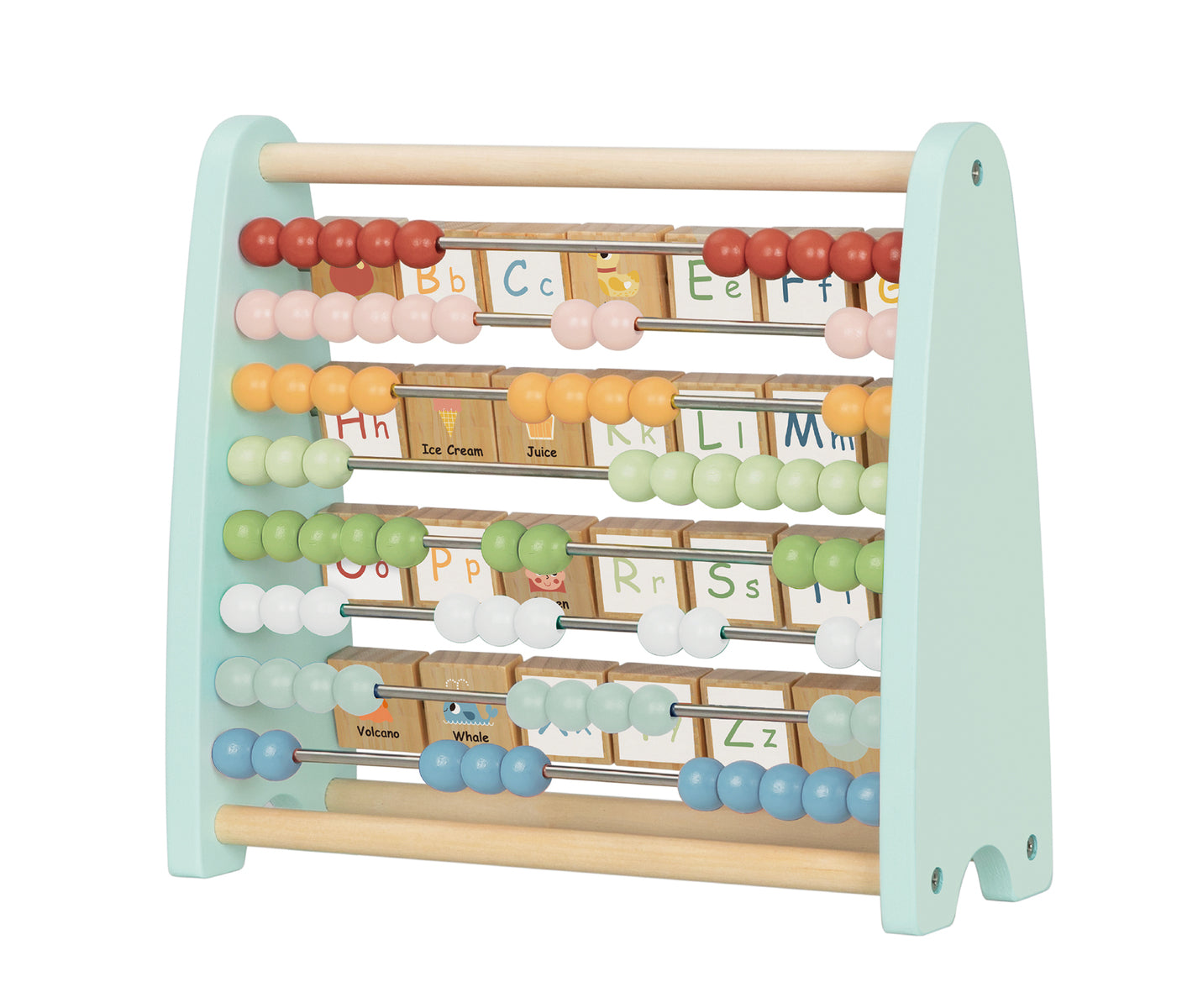 My Forest Friends Double Sided Abacus Wooden Educational Toy For Early Learning By Tooky Toy
