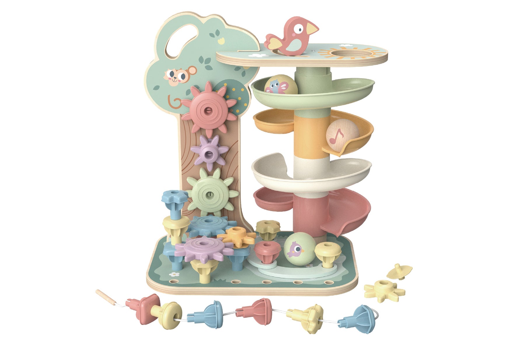 My Forest Friends Rolling And Stacking Activity Set For Creative Play And Imaginative Learning