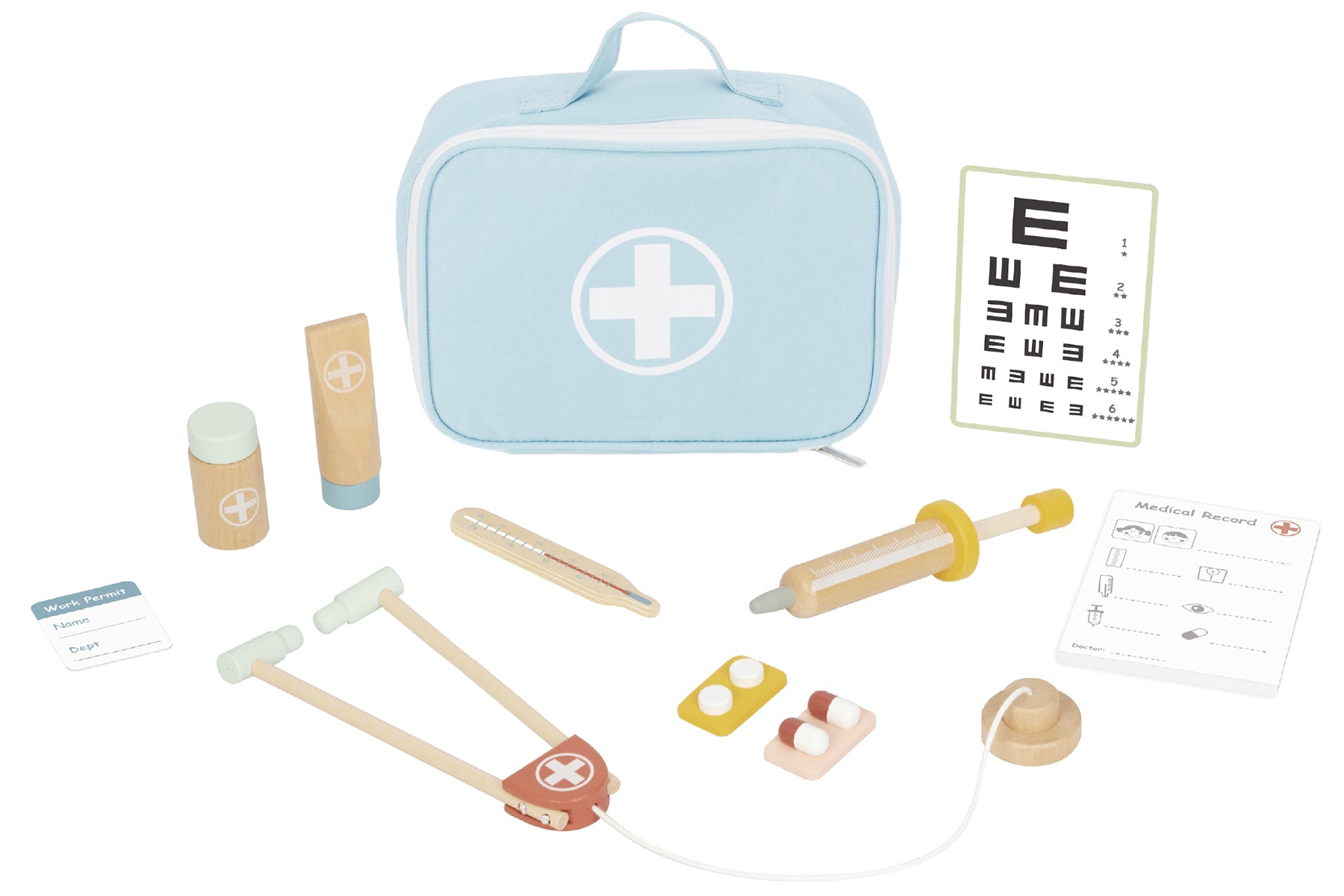 My Forest Friends Little Doctors Playset By Tooky Toy For Kids Healing Role Play Doctor Nurse Set
